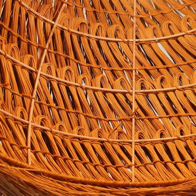 Wickora Vintage Wicker Pendant Lamp