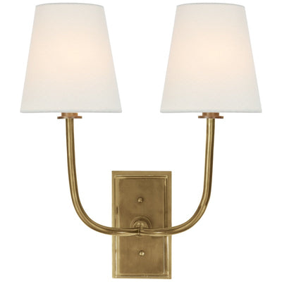 Silva Tapered Modern Fabric Wall Light