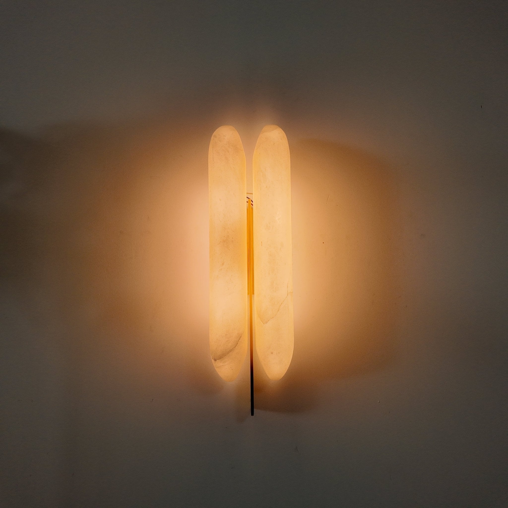 Husk Alabaster Wall Sconce