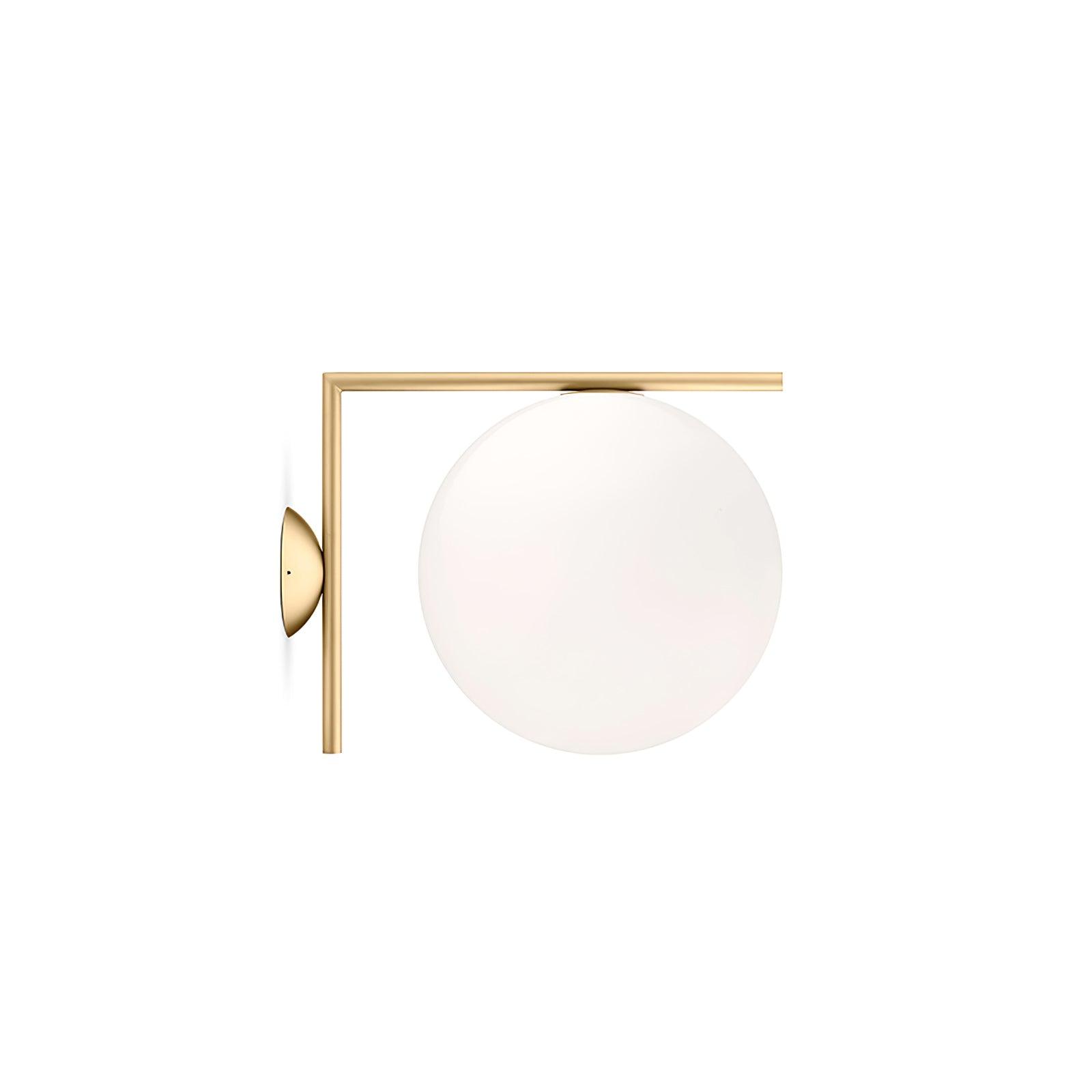 Joanna Modern Minimalist Opal Blown Glass Wall Lamp
