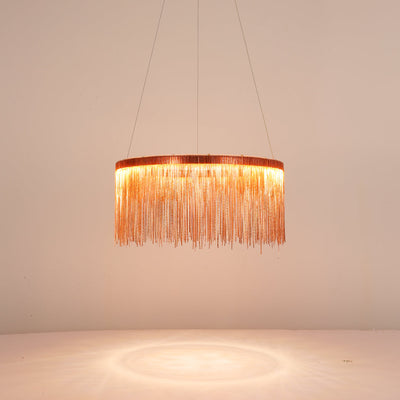 Arisha Tassel Chain Art Deco Pendant Light Living Room Hall - Neutral Decor