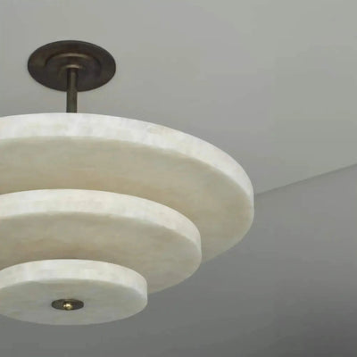 Nivoreria Minimalist Alabaster Pendant Light