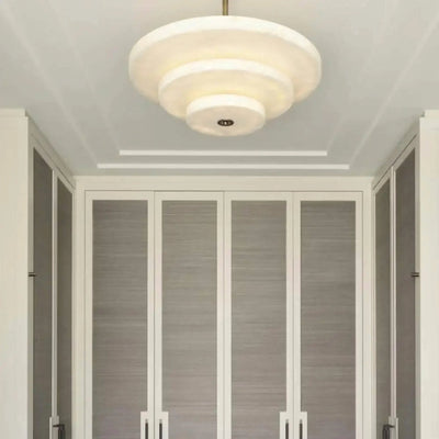 Nivoreria Minimalist Alabaster Pendant Light