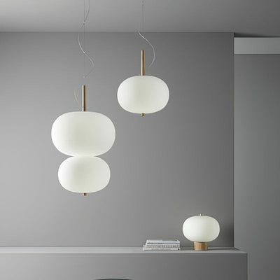 Duality Modern Glass Pendant Light