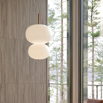 Duality Modern Glass Pendant Light