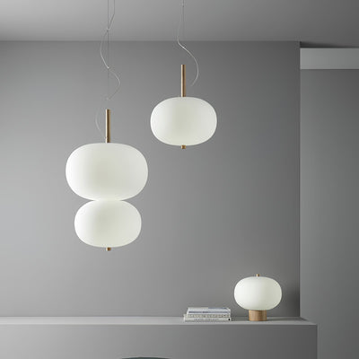 Duality Modern Glass Pendant Light