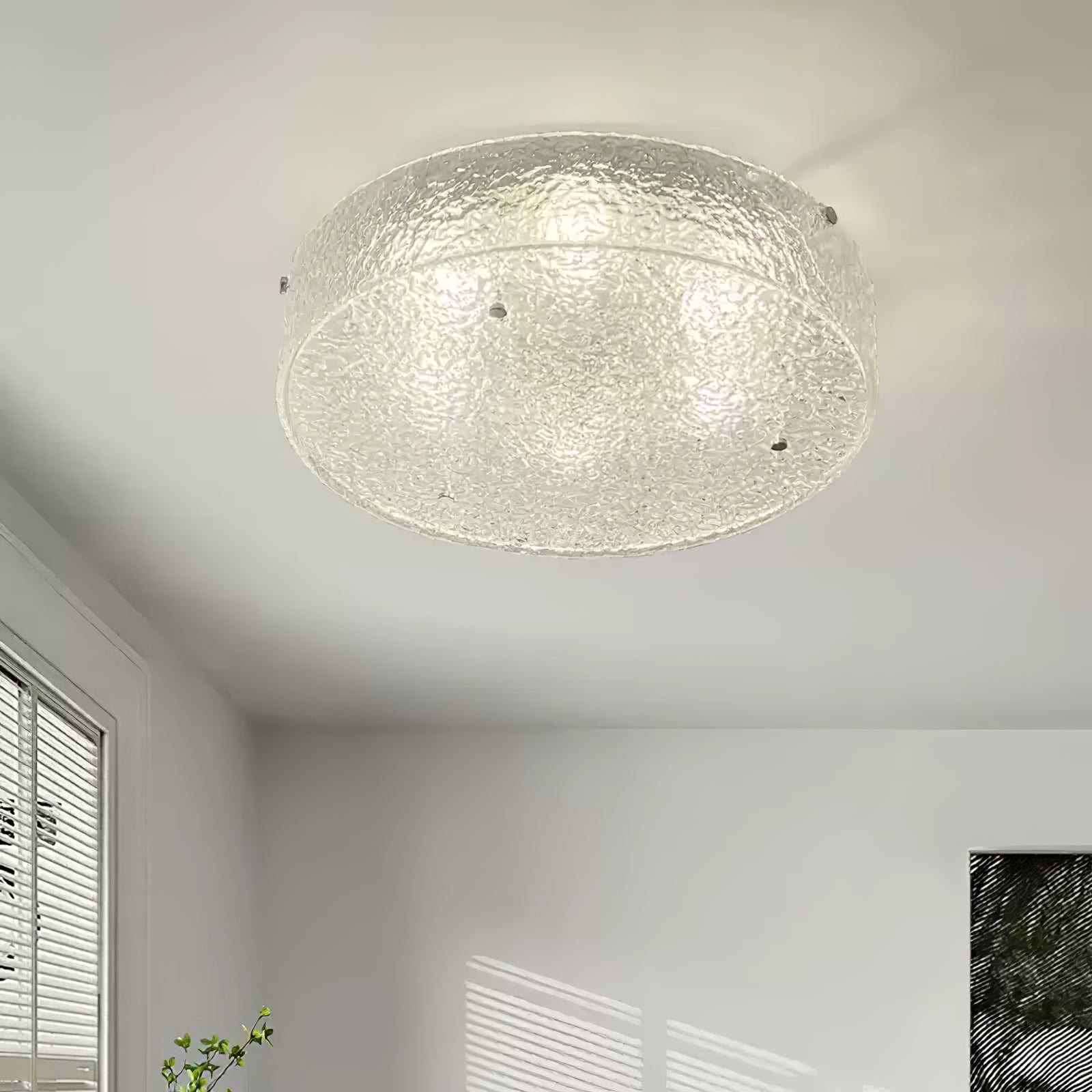 Vek Ceiling Lamp Illuminese Acrylic Iron Elegant