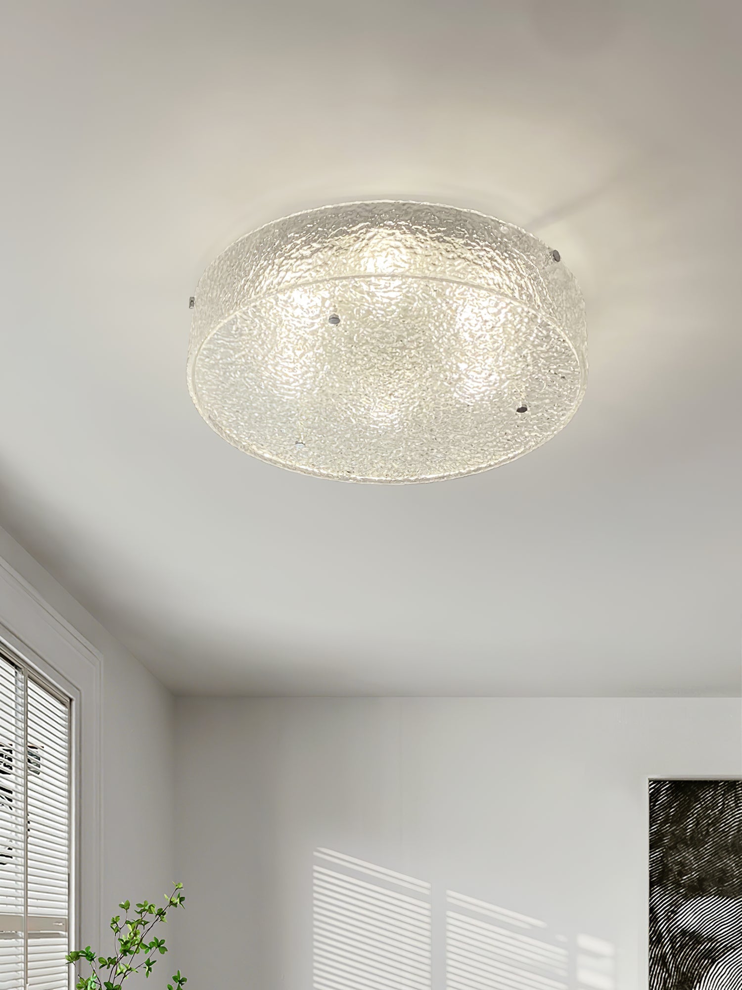 Vek Ceiling Lamp Illuminese Acrylic Iron Elegant