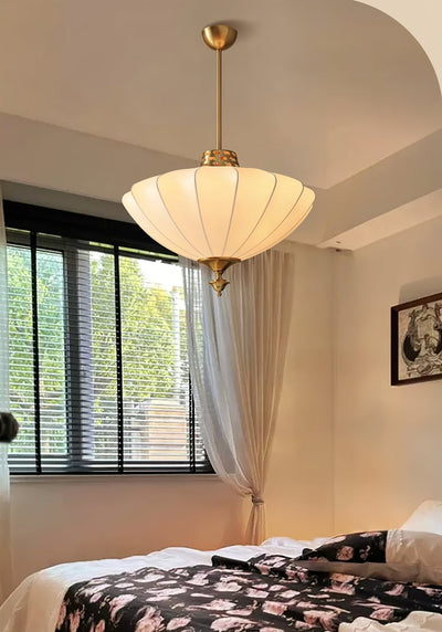 Ortalara Elegance Vintage Bloom Silk Pendant Lamp