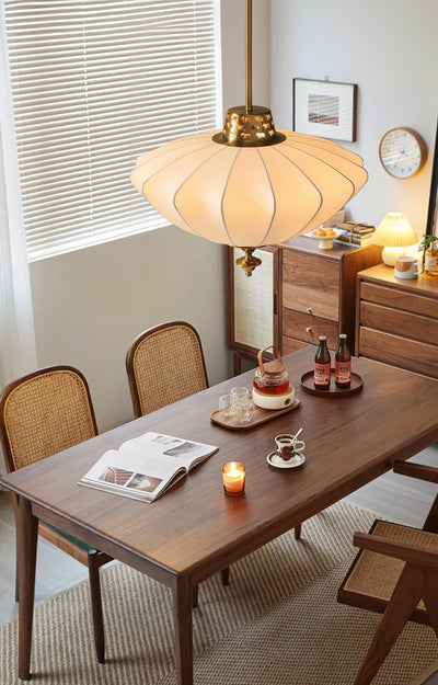 Ortalara Elegance Vintage Bloom Silk Pendant Lamp