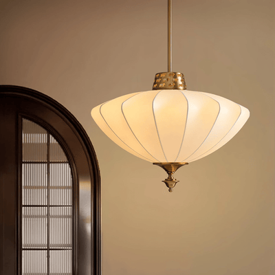 Ortalara Elegance Vintage Bloom Silk Pendant Lamp