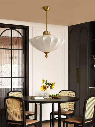 Ortalara Elegance Vintage Bloom Silk Pendant Lamp