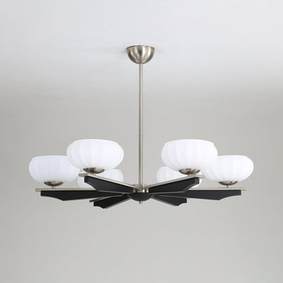 Uzoror Traditional Elegance Vintage Wood Chandelier
