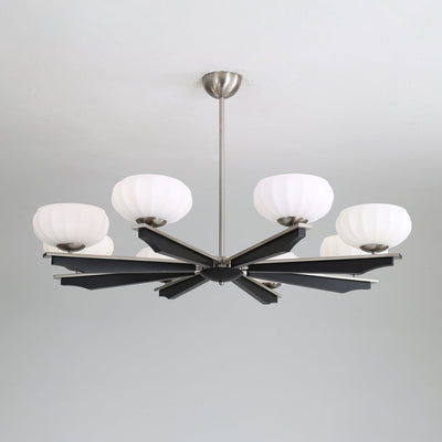 Uzoror Traditional Elegance Vintage Wood Chandelier