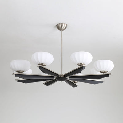 Uzoror Traditional Elegance Vintage Wood Chandelier