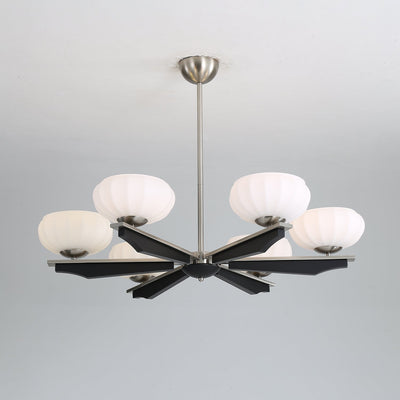 Uzoror Traditional Elegance Vintage Wood Chandelier