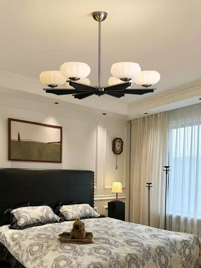 Uzoror Traditional Elegance Vintage Wood Chandelier