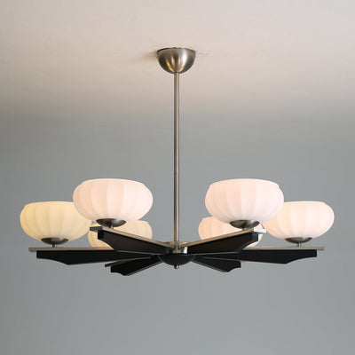 Uzoror Traditional Elegance Vintage Wood Chandelier