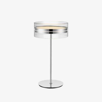 Lioreette Chrome & Glass Table Lamp