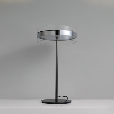 Lioreette Chrome & Glass Table Lamp