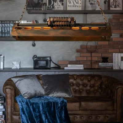 Epoch Industrial Steampunk Indoor Chandelier