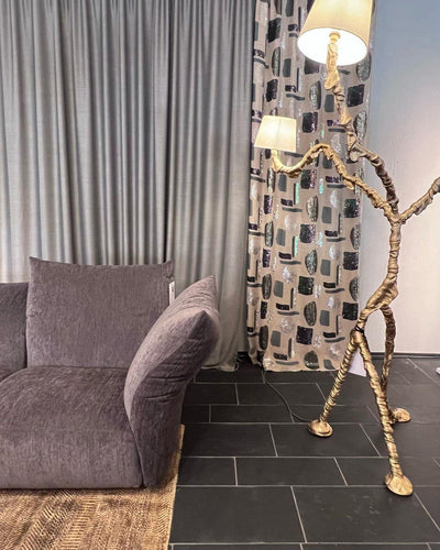 Dendria Triple-Arm Branch Sculptural Floor Lamp
