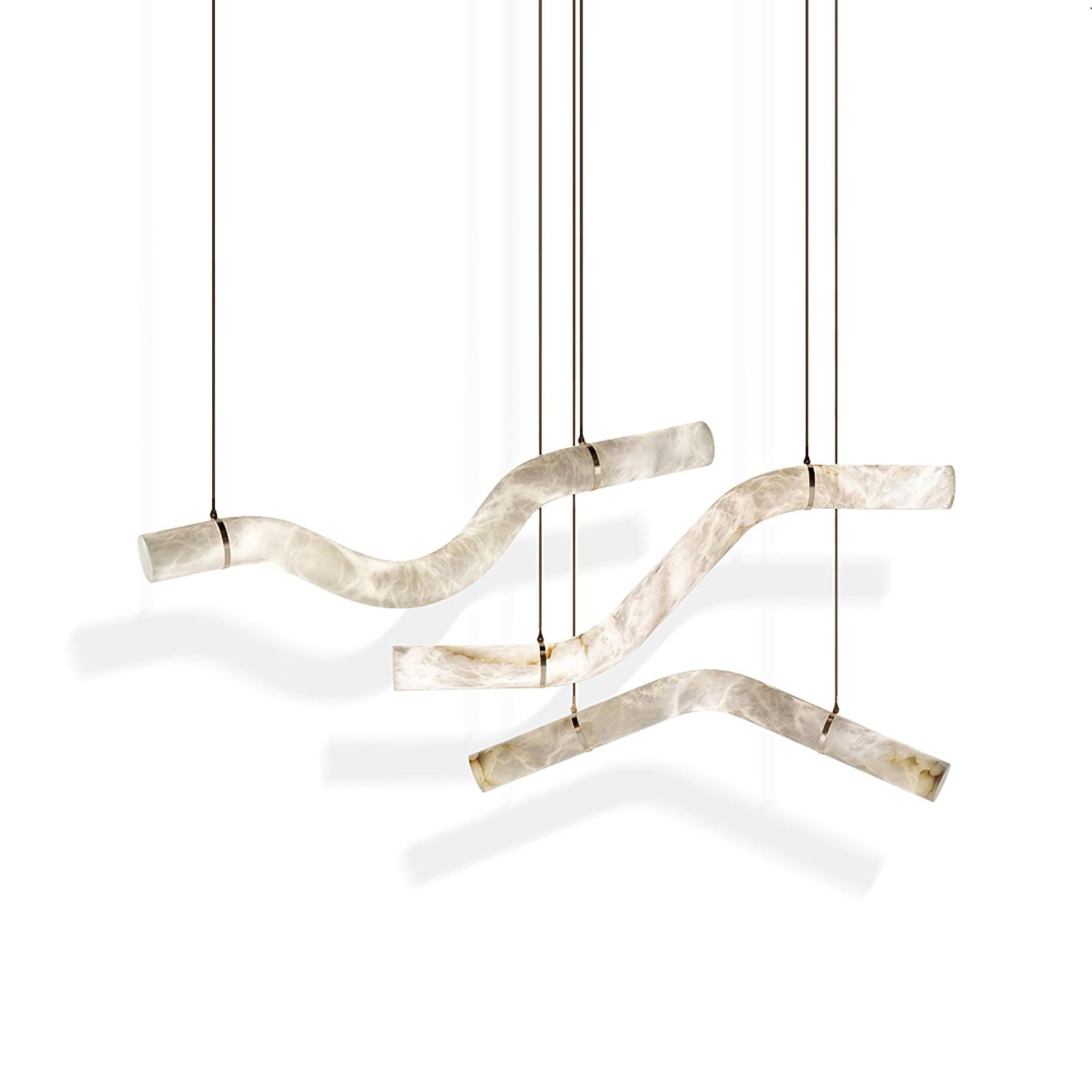 Luste Alabaster Closed-loop Pendant Light Chandelier