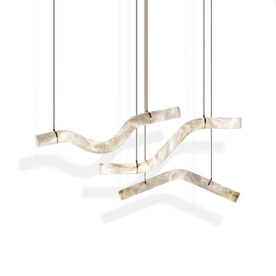 Luste Alabaster Closed-loop Pendant Light Chandelier