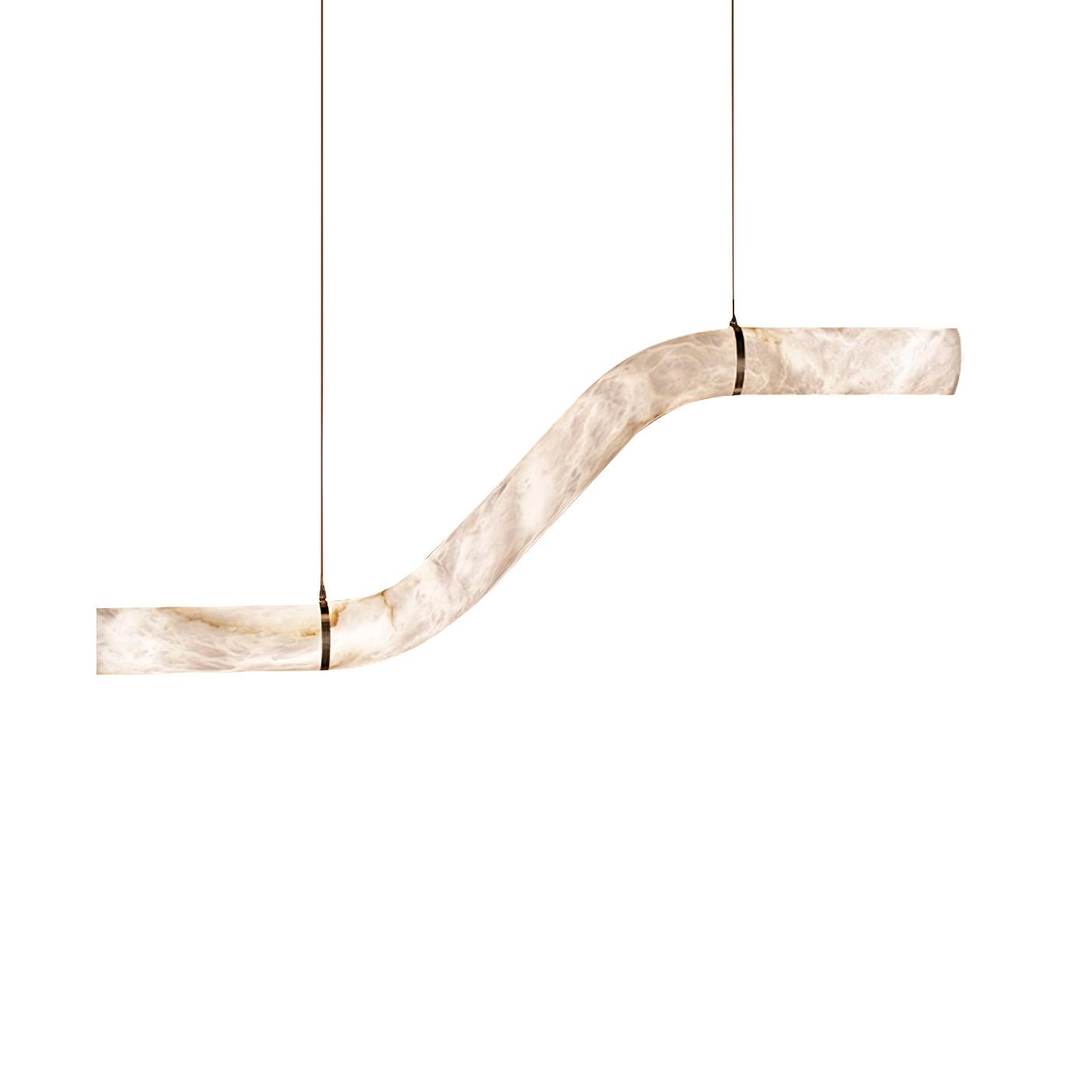Luste Alabaster Closed-loop Pendant Light Chandelier