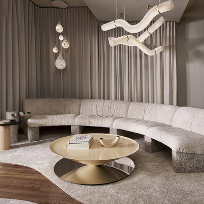 Luste Alabaster Closed-loop Pendant Light Chandelier