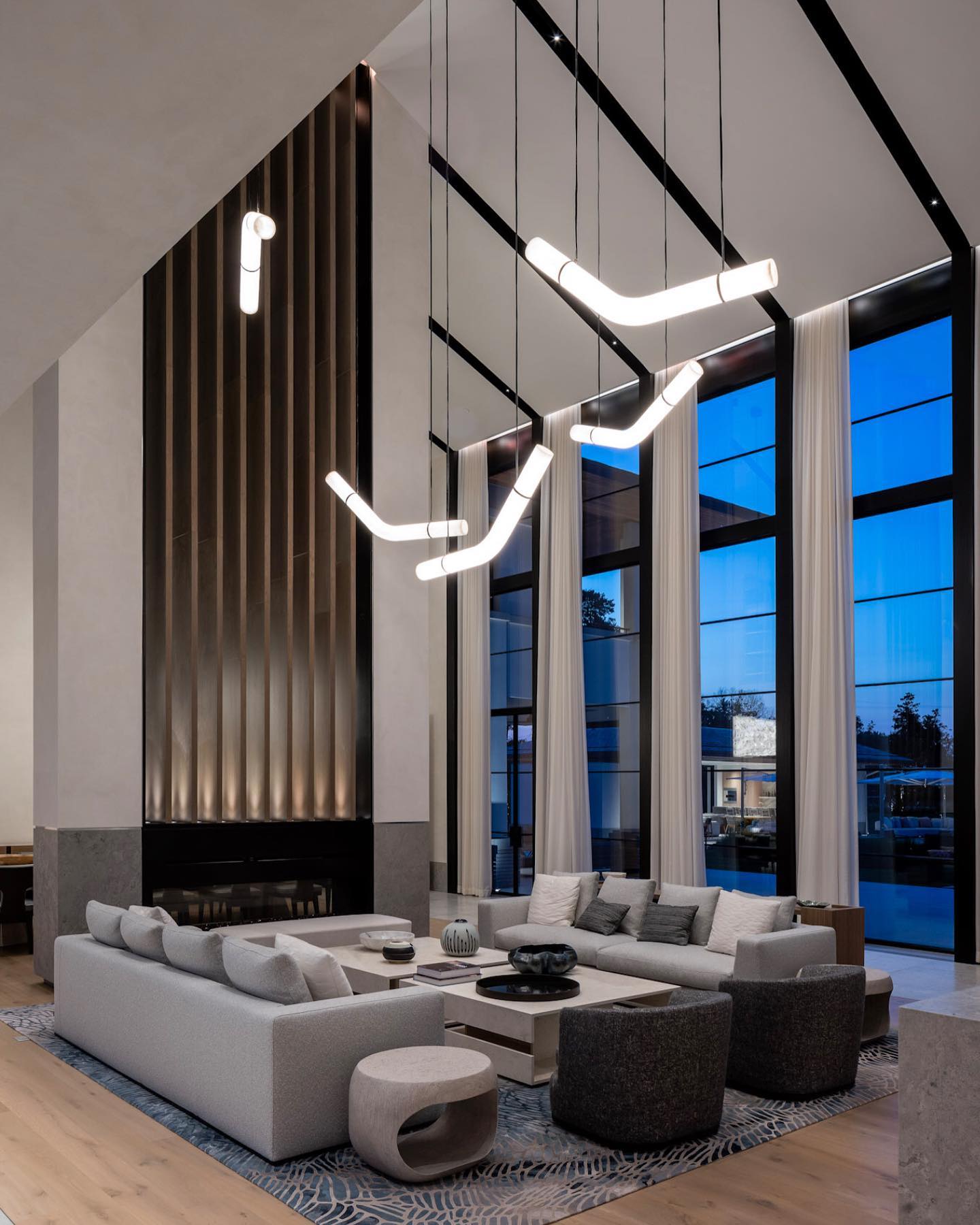 Luste Alabaster Closed-loop Pendant Light Chandelier