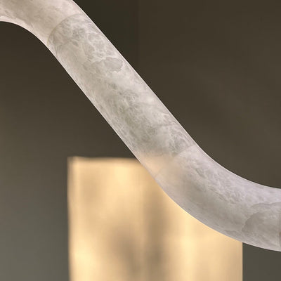 Luste Alabaster Closed-loop Pendant Light Chandelier