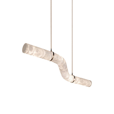Luste Alabaster Closed-loop Pendant Light Chandelier