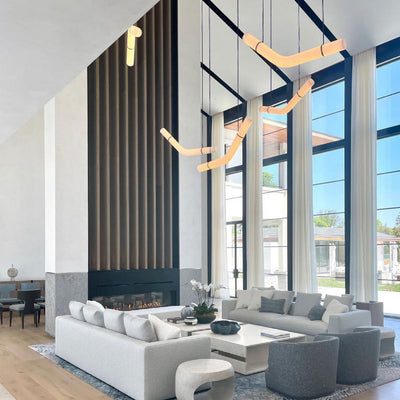 Luste Alabaster Closed-loop Pendant Light Chandelier