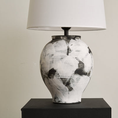 Brush Elegant Ceramic Table Lamp