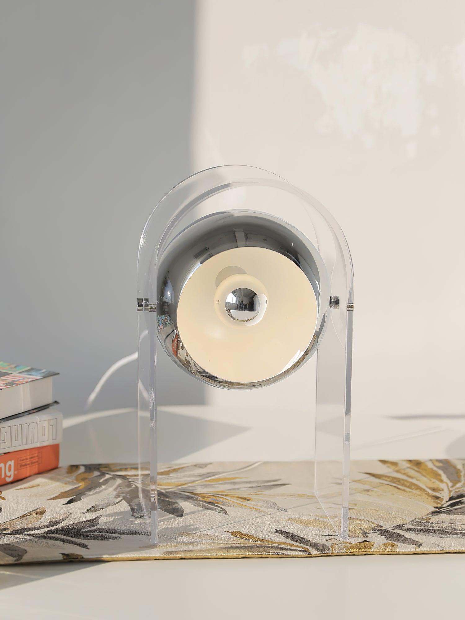 Tynza Steel Futuristic Table Lamp