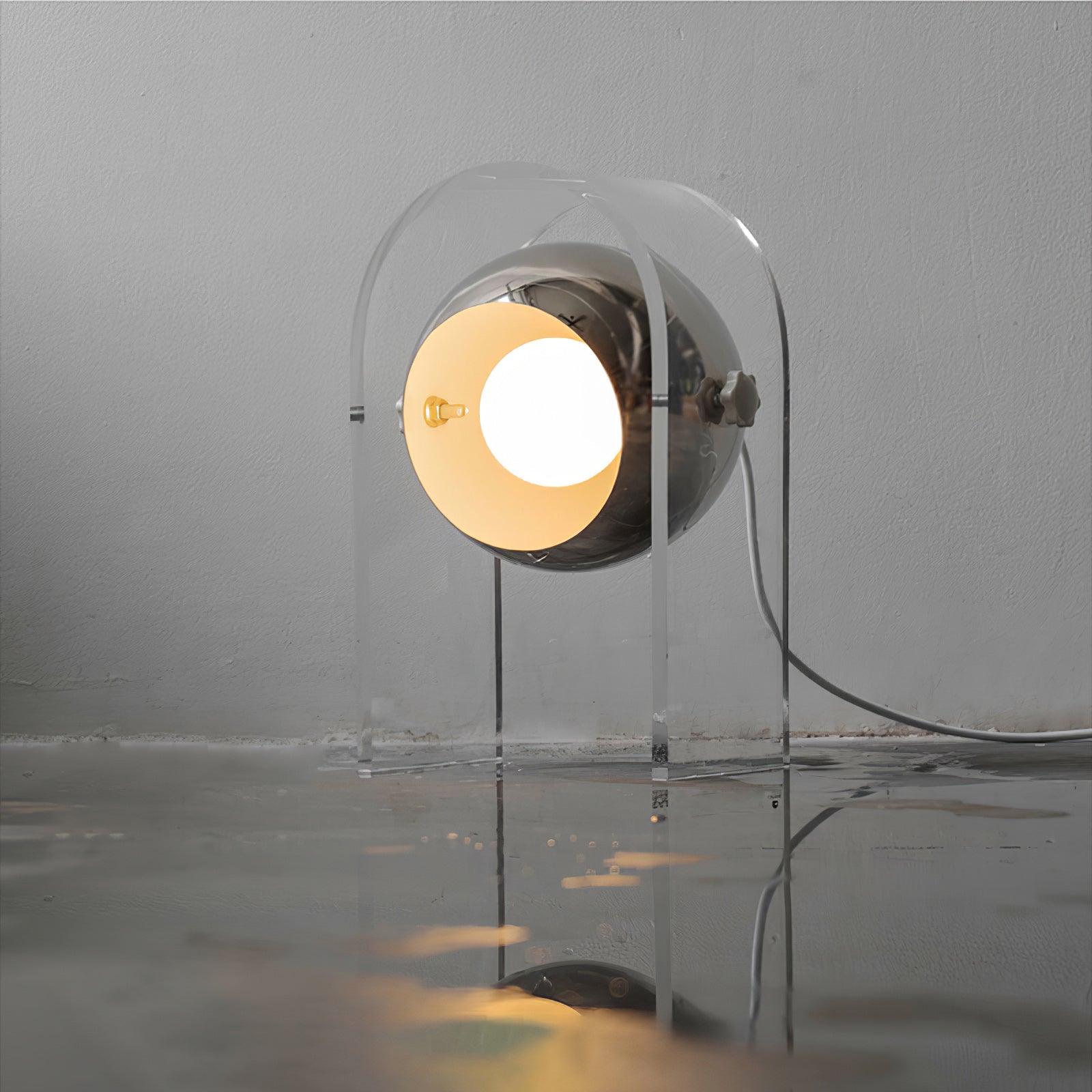 Tynza Steel Futuristic Table Lamp