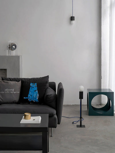 Tynza Steel Futuristic Table Lamp