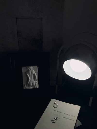 Tynza Steel Futuristic Table Lamp