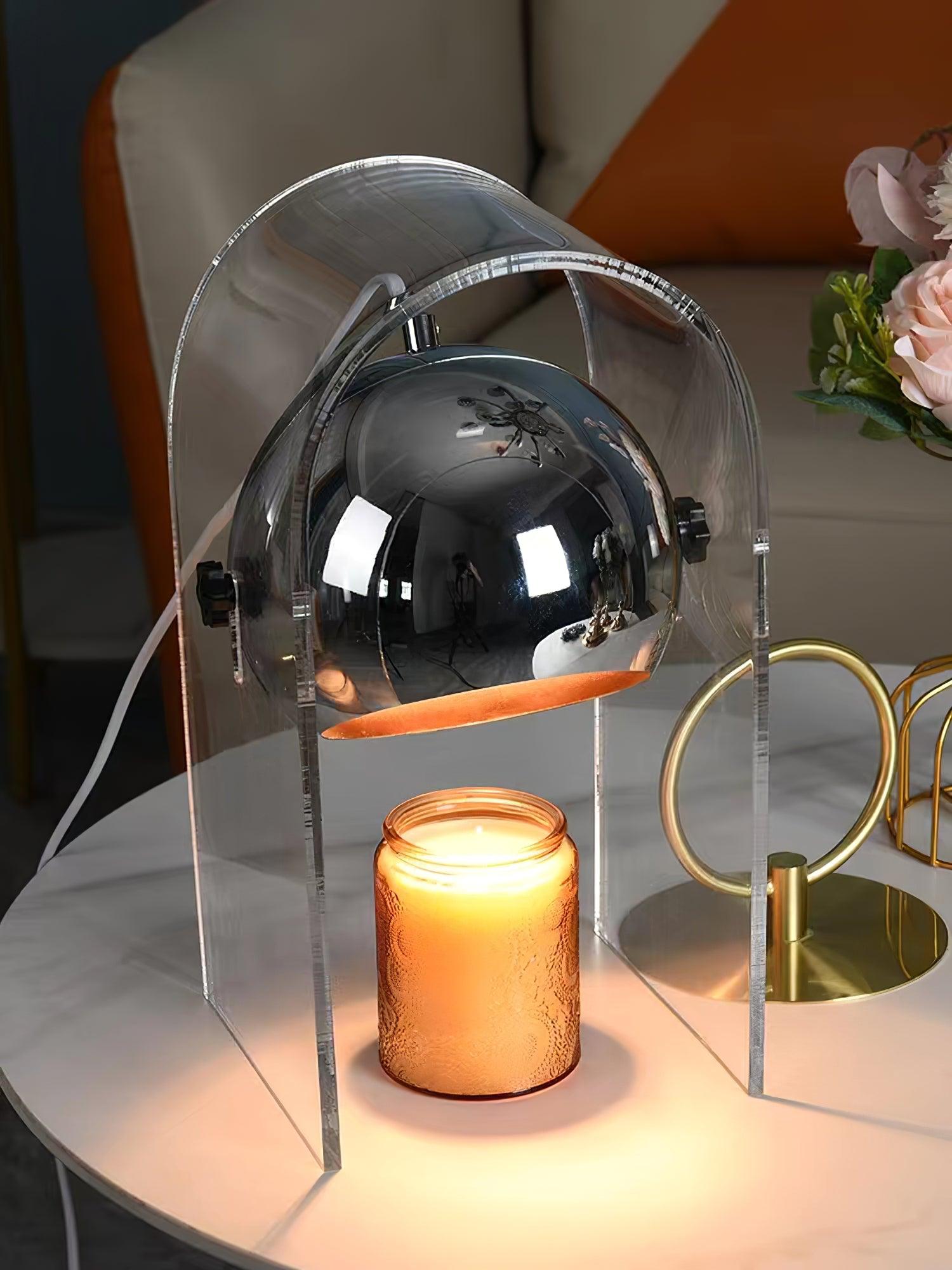 Tynza Steel Futuristic Table Lamp
