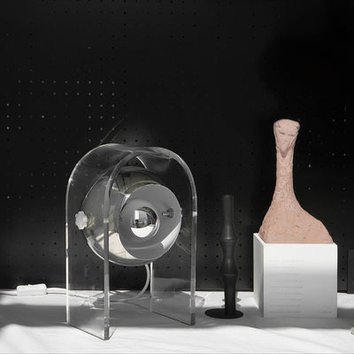 Tynza Steel Futuristic Table Lamp