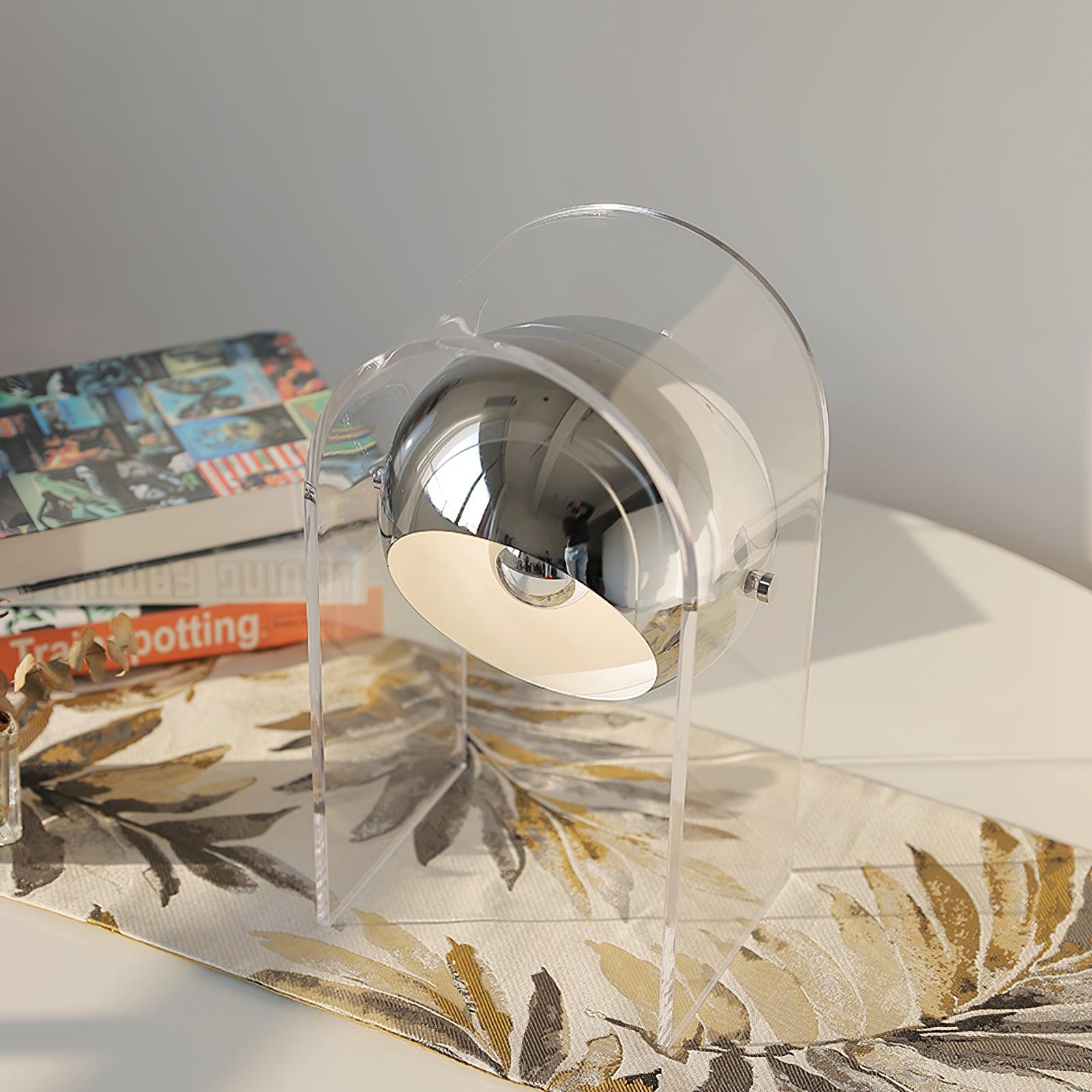 Tynza Steel Futuristic Table Lamp
