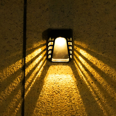 Eric Intelligent LED Black Modern ABS Outdoor Wall Lights