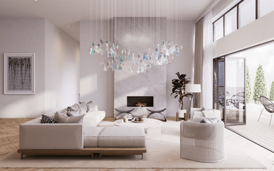 Nimbus Clouds Blossom Chandelier