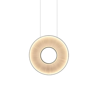 Lumira Pendant Lamp White Fabric Classic