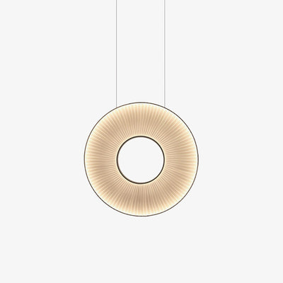 Lumira Pendant Lamp White Fabric Classic