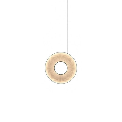 Lumira Pendant Lamp White Fabric Classic