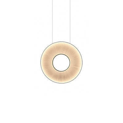Lumira Pendant Lamp White Fabric Classic