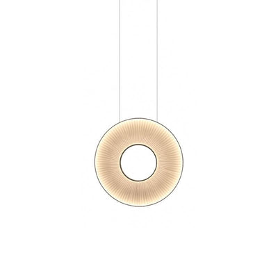 Lumira Pendant Lamp White Fabric Classic