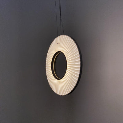 Lumira Pendant Lamp White Fabric Classic